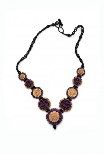 Paper Bead Necklace Paper Bead Necklace